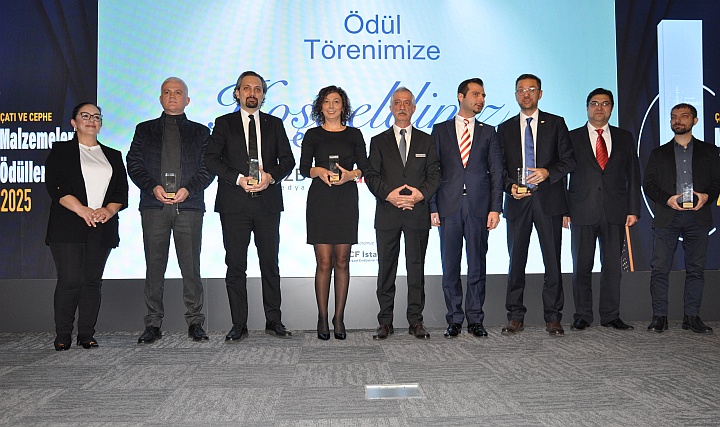 2025 Çatı Cephe Malzemeleri Ödülleri, Ödül Töreniyle Sahiplerine Takdim Edildi 2025 Çatı Cephe Malzemeleri Ödülleri, Ödül Töreniyle Sahiplerine Takdim Edildi