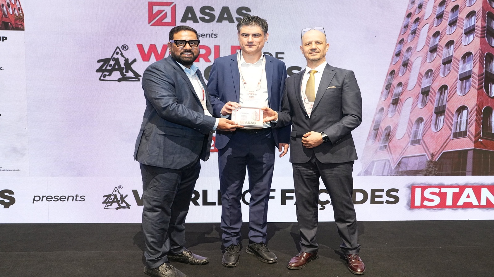 ASAŞ, ZAK World of Façades İstanbul'un ana sponsoru olarak sektöre yön veriyor
