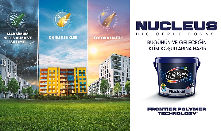 Binaların Dış Cephesine Filli Boya'dan Nucleus Dokunuşu