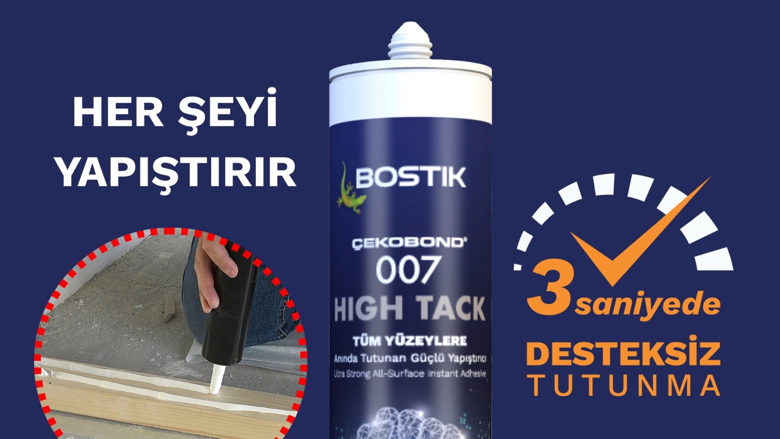 Çekobond 007 HT Profesyonellerle Sahada Çekobond 007 HT Profesyonellerle Sahada