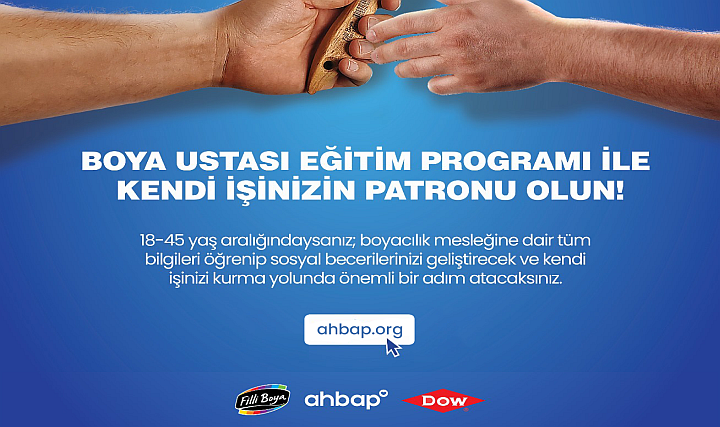 Filli Boya, Dow Türkiye ve Ahbap'tan, Deprem Bölgesinde İstihdama Katkı İçin Seferberlik Filli Boya, Dow Türkiye ve Ahbap'tan, Deprem Bölgesinde İstihdama Katkı İçin Seferberlik