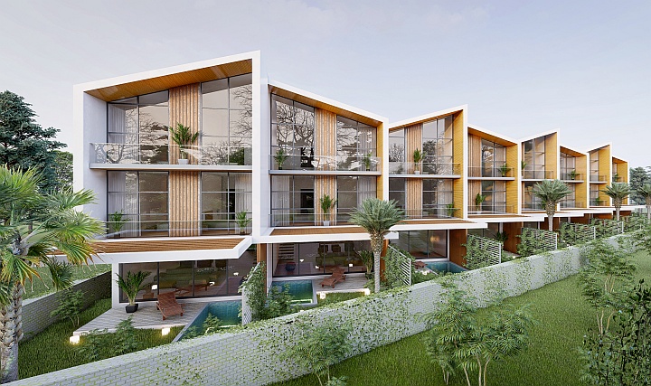 GOOA Architects'ten Batum'a Terzioğlu Batum Villaları GOOA Architects'ten Batum'a Terzioğlu Batum Villaları