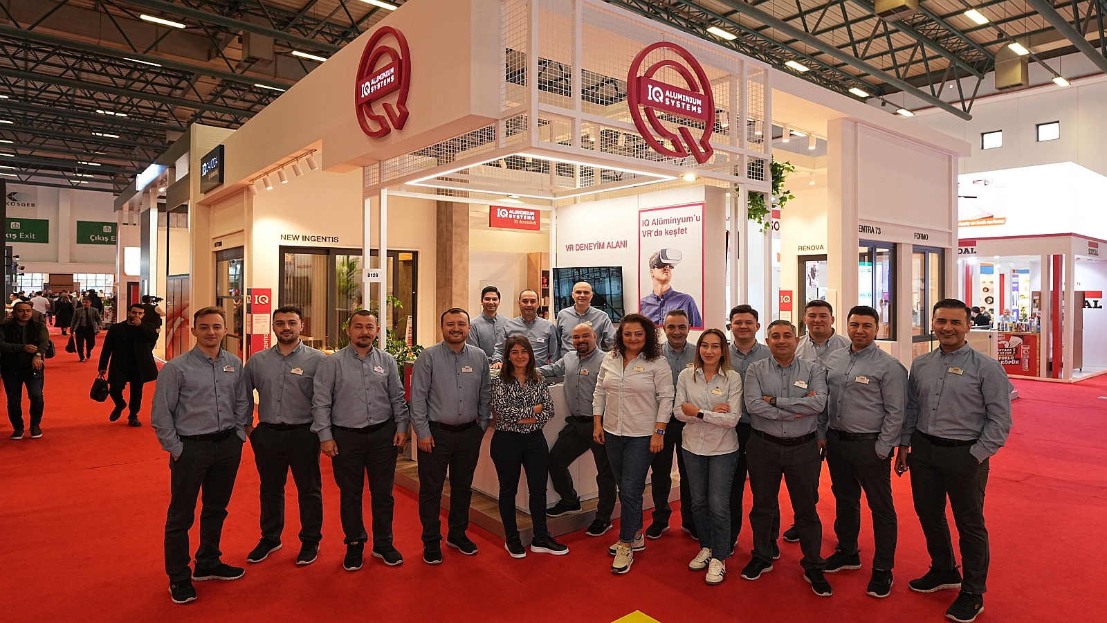 IQ Alüminyum, Yeni Ürünlerini Avrasya Pencere Fuarı'nda Tanıttı class=
