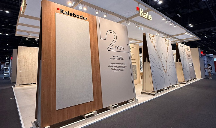 Kaleseramik, Coverings 2025'te Yenilikleriyle Sektörünün Geleceğine Işık Tuttu