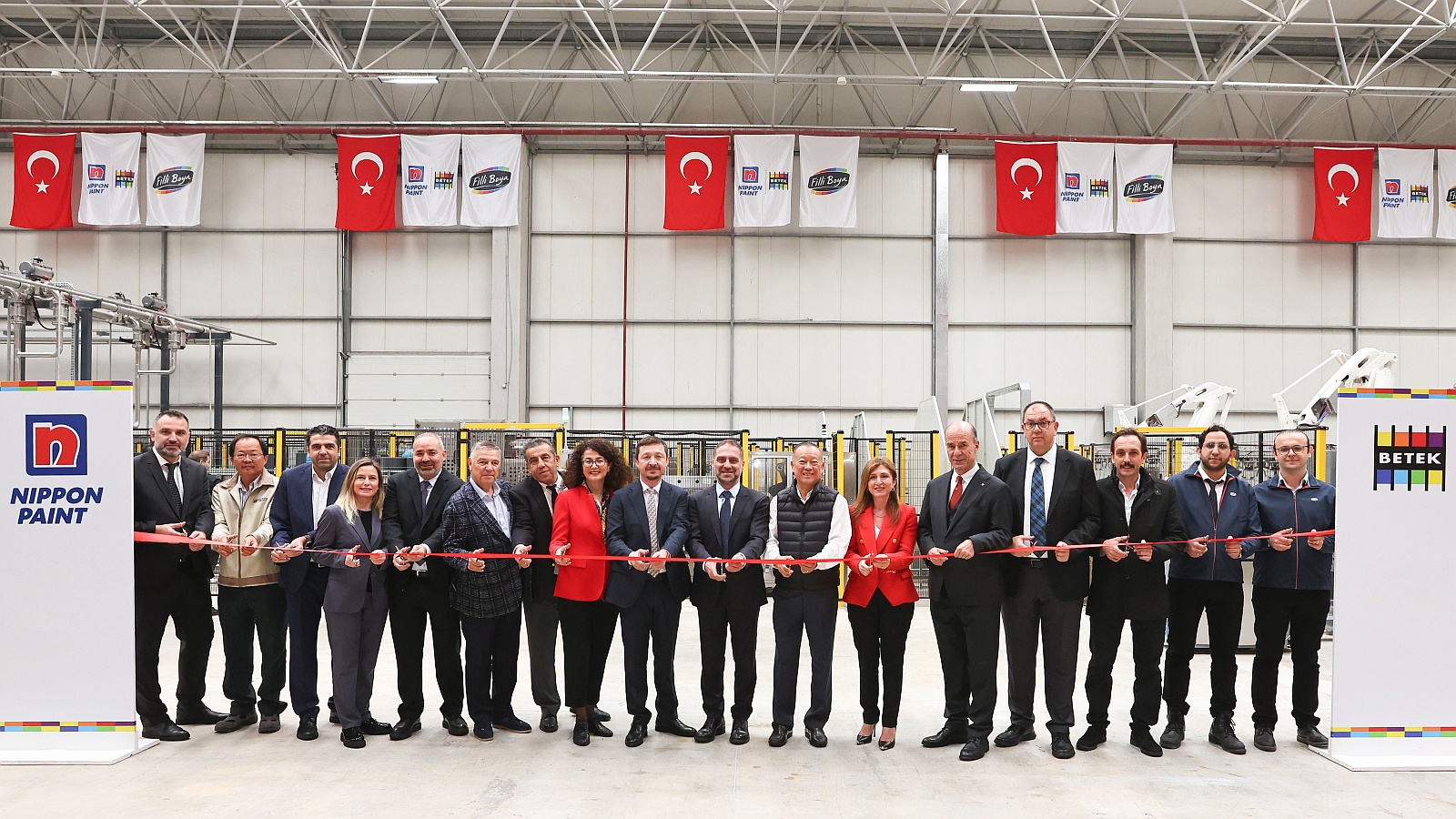 Nippon Paint-Betek, Yeni Su Bazlı Üretim Tesisini Devreye Aldı