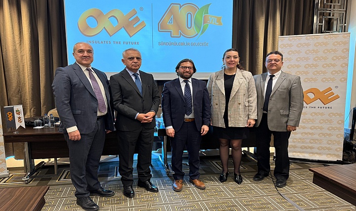 ODE Yalıtım'ın 40'ıncı Yıl Vizyonu: Sürdürülebilirlik, Verimlilik<br/>ve Dijital Dönüşüm
