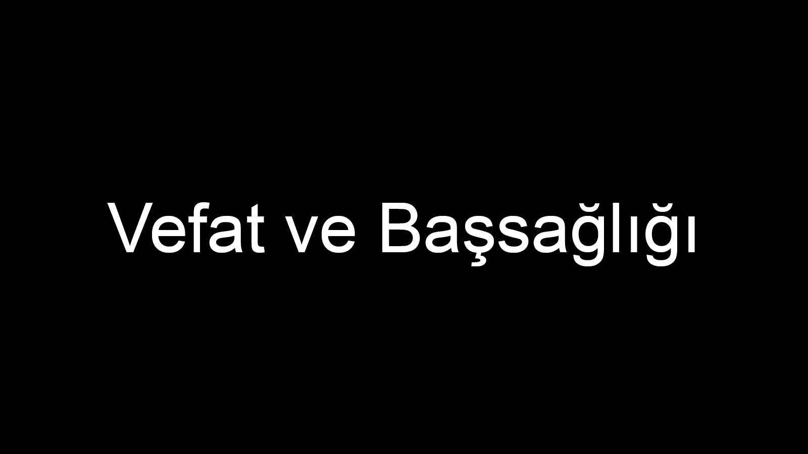 Prof. Dr. Nil Türkeri'nin Acı Kaybı