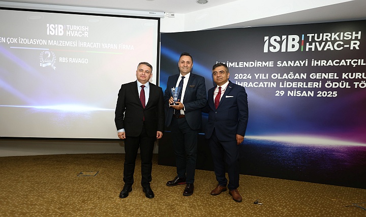 Ravago Bina Çözümleri'ne "İzolasyon İhracat Ödülü"