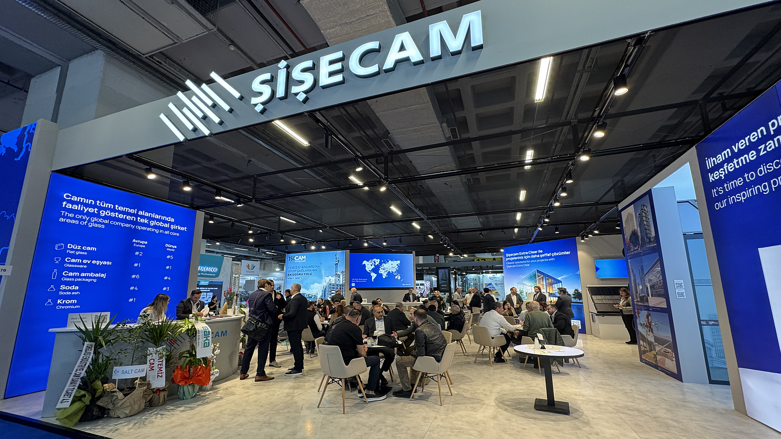 Şişecam, Avrasya Cam Fuarı'na Katıldı