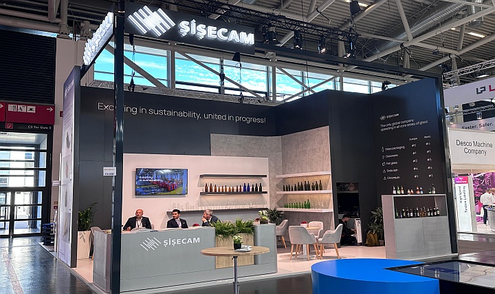 Şişecam Drinktec Fuarı'na Katıldı Şişecam Drinktec Fuarı'na Katıldı