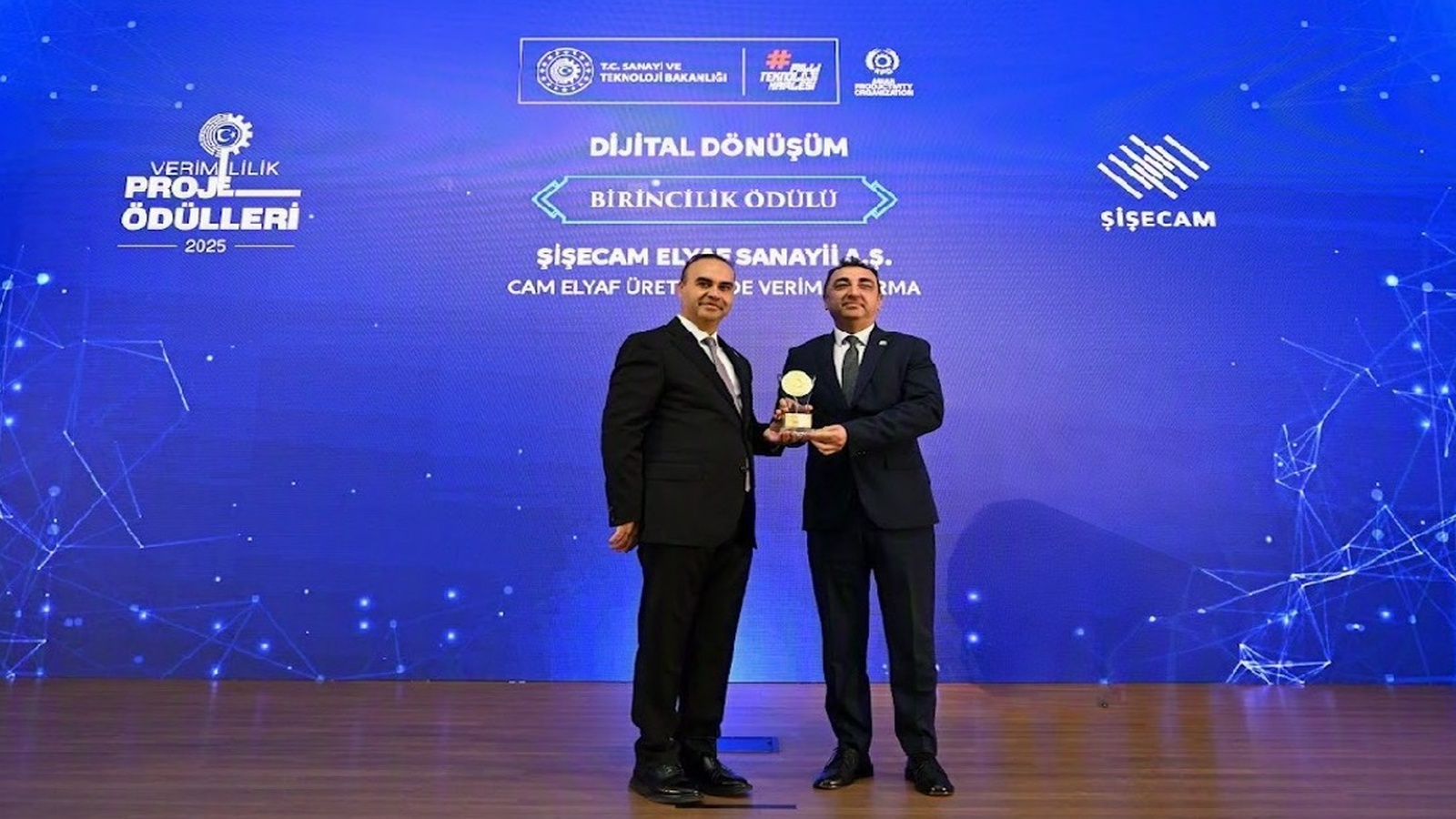 Şişecam'ın Dijital Dönüşüm Projesine Sanayi ve Teknoloji Bakanlığı'ndan Verimlilik Ödülü