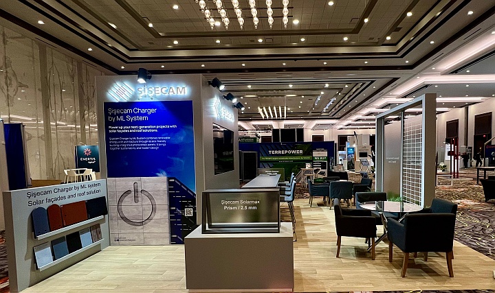 Şişecam RE+ Fuarı'na Katıldı Şişecam RE+ Fuarı'na Katıldı