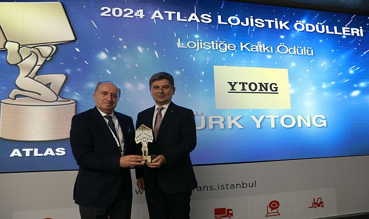 Türk Ytong'a Lojistiğe Katkı Ödülü Türk Ytong'a Lojistiğe Katkı Ödülü