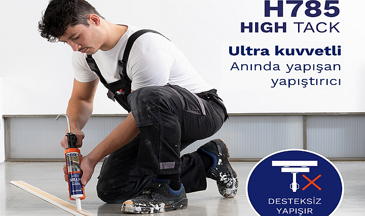 Üstün Performanslı Hibrit Yapıştırıcı Bostik H785 HighTack Üstün Performanslı Hibrit Yapıştırıcı Bostik H785 HighTack