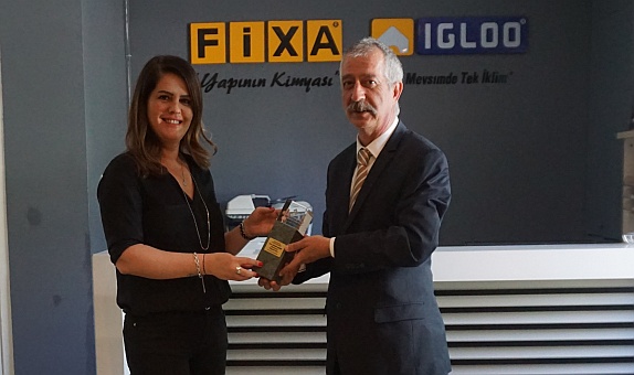 Yılın Cephe Sistem Bileşeni Ödülü'nü FİXA YAPI KİMYASALLARI Kazandı Yılın Cephe Sistem Bileşeni Ödülü'nü FİXA YAPI KİMYASALLARI Kazandı