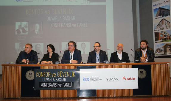 Yapı Ürünlerinin Gelişimi ve Geleceği Mimar Sinan'da Konuşuldu! Yapı Ürünlerinin Gelişimi ve Geleceği Mimar Sinan'da Konuşuldu!