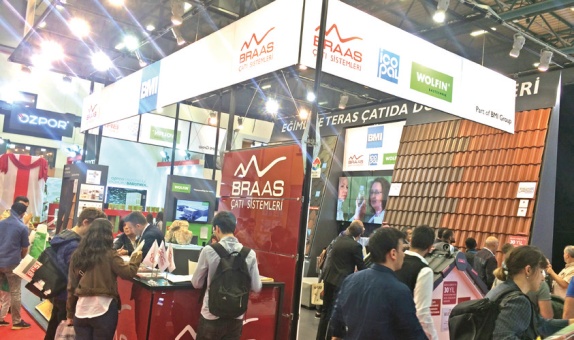 Braas, Yapı Fuarı'nda En Yeni Ürünlerini Tanıttı