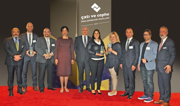 Çatı ve Cephe Malzemeleri Ödülleri Sahiplerini Buldu