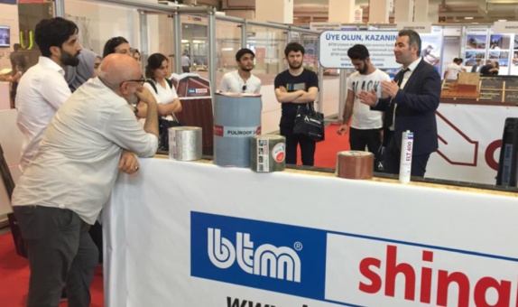 BTM, ÇATIDER Montaj Günlerindeydi BTM, ÇATIDER Montaj Günlerindeydi