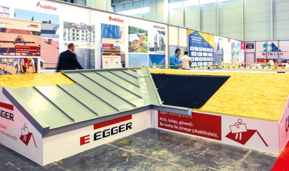EGGER Yapı Ürünleri Grubu Yapı Fuarı'nda Ana Sponsorlar Arasında Yer Aldı