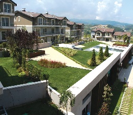 Sakura Park Evleri Yeşil Çatı Uygulaması Sakura Park Evleri Yeşil Çatı Uygulaması