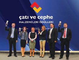 Ödüller Sahiplerini Buldu...