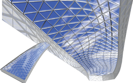 Akasya Acıbadem AVM'de Serbest Form bir Işıklık Uygulaması Akasya Acıbadem AVM'de Serbest Form bir Işıklık Uygulaması