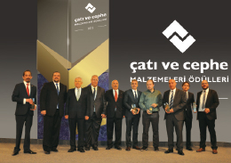 Ödüller Sahiplerini Buldu Ödüller Sahiplerini Buldu