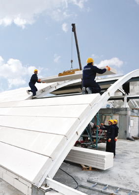 Ytong Masif Çatılar Zorlu Hava Koşullarında Dahi İyi Bir Koruma Sağlıyor...