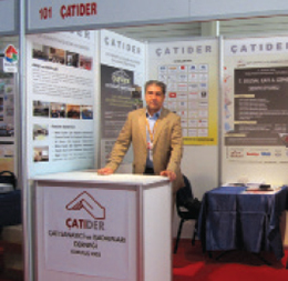 ÇATIDER, İzmir ve Ankara Yapı  Fuarlarına Katıldı